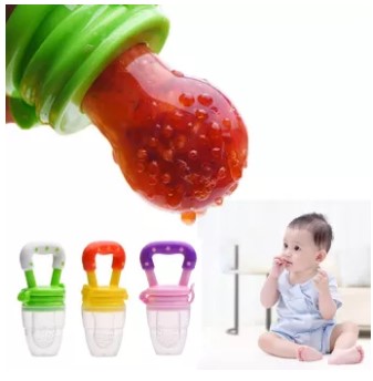 Baby Fruit Feeder Pacifier – Safe Silicone Fresh Fruit & Teething Feeder for Babies (4+ Months)