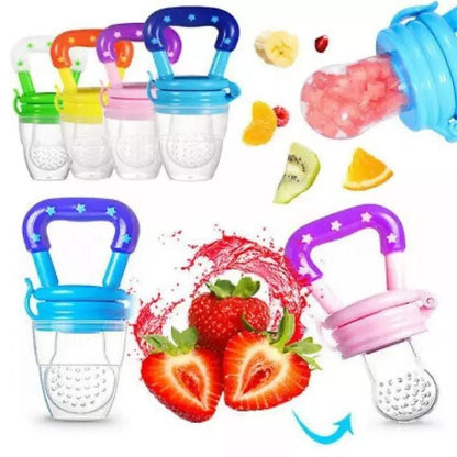 Baby Fruit Feeder Pacifier – Safe Silicone Fresh Fruit & Teething Feeder for Babies (4+ Months)