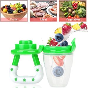 Baby Fruit Feeder Pacifier – Safe Silicone Fresh Fruit & Teething Feeder for Babies (4+ Months)