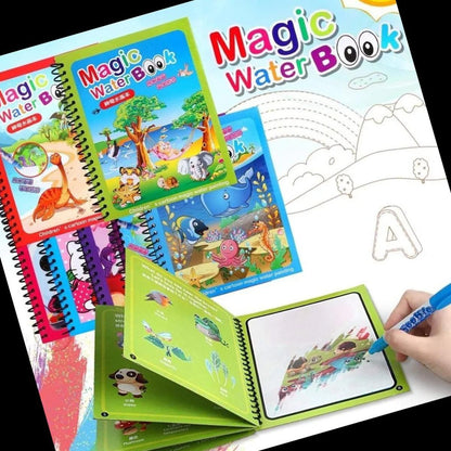🎨 Magic Water Coloring Book – Mess-Free Fun for Kids!