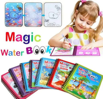 🎨 Magic Water Coloring Book – Mess-Free Fun for Kids!